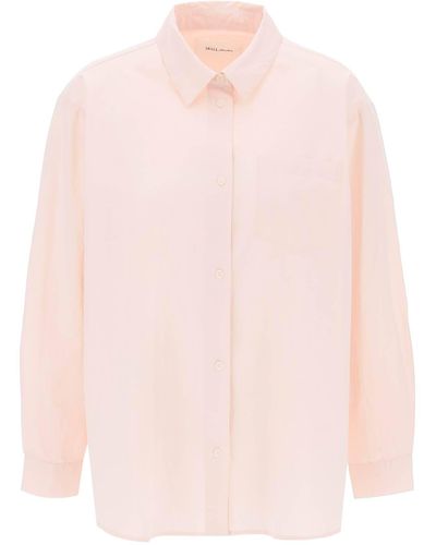 Skall Studio "Oversized Organic Cotton Edgar Shirt - Pink