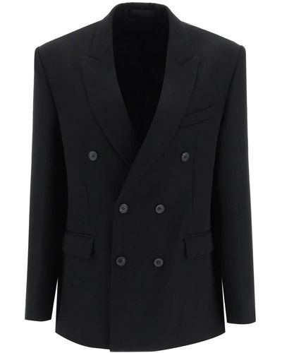 Wardrobe NYC BLAZER DOPPIOPETTO - Nero