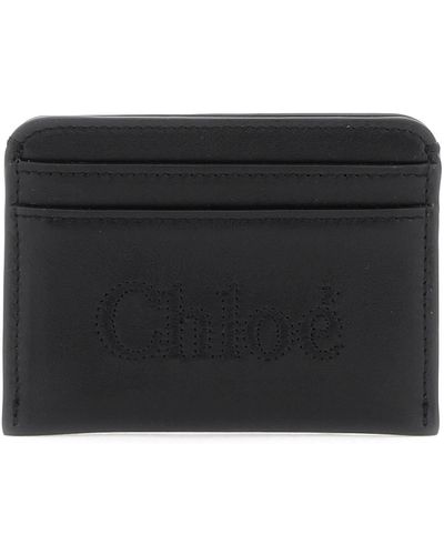 Chloé Chloe' Sense Card Holder - Black