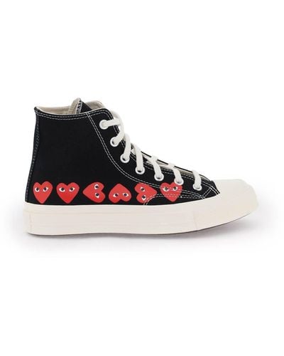 Comme des Garçons Sneakers high-top Multi Chuck 70 Multi Heart Converse x Comme des Garçons PLAY - Bianco