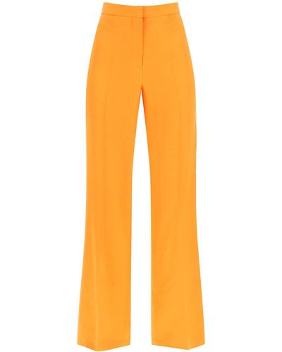 Stella McCartney Flared Tailoring Trousers - Orange