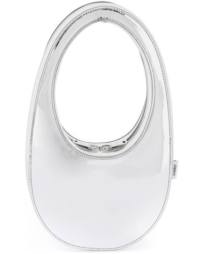 Coperni Swipe Mini Hobo Bag - White
