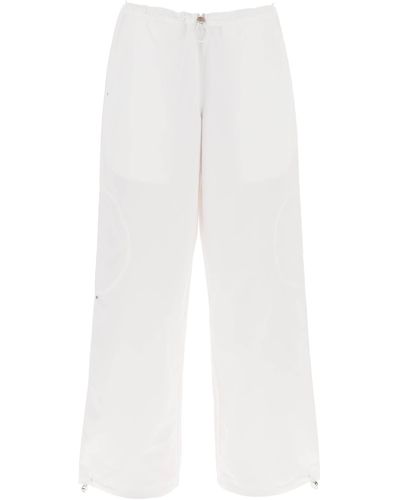 Saks Potts Lucky Wide Leg Trousers - White