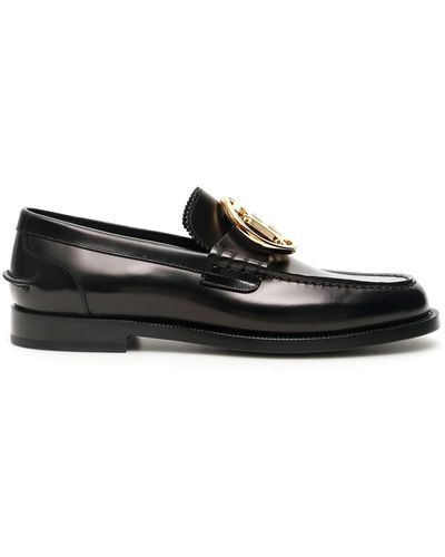 Burberry Tb Bedmoore Loafers - Black