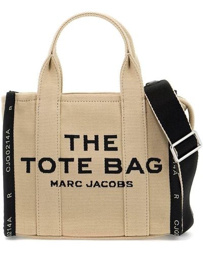 Marc Jacobs The Jacquard Small Tote Bag - Natural