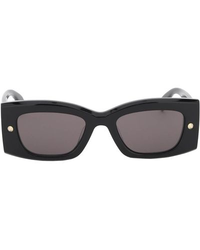Alexander McQueen Spike Studs Sunglasses - Black