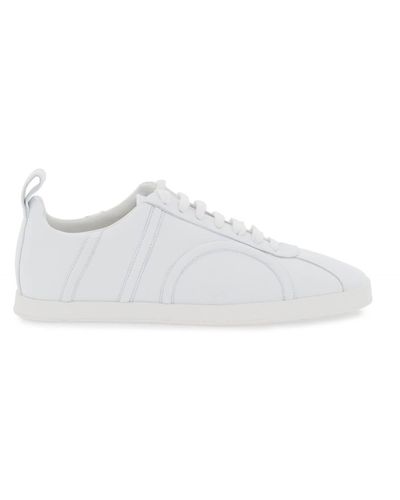 Totême Leather Sneakers - White