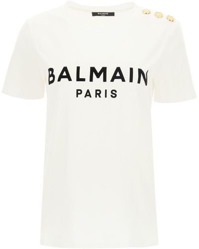 Balmain T-shirts - White