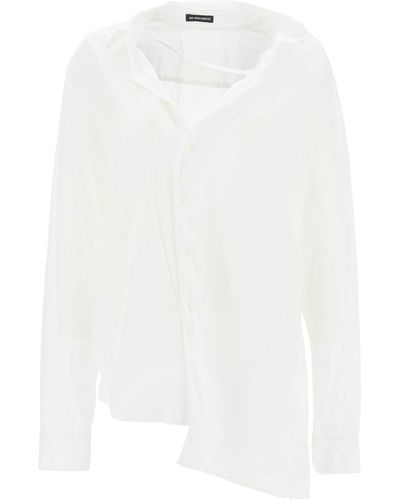 Ann Demeulemeester CAMICIA NELLY IN COTONE - Bianco