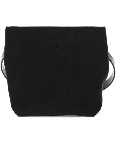 Ann Demeulemeester Denim Pascale Soft Small Belt Bag - Black