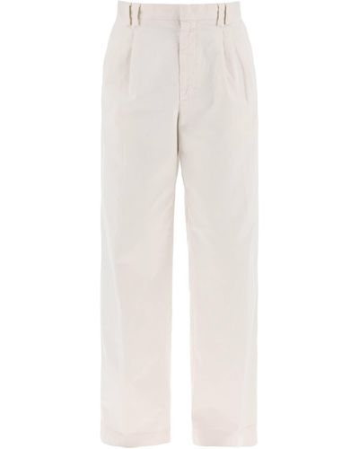 Closed Pantaloni Hobart Wide - Bianco
