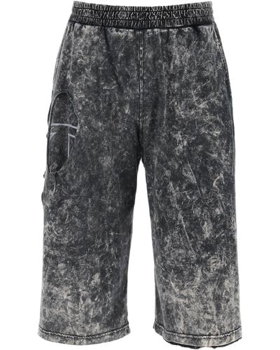 DIESEL Destroyed Bermuda P-Eck - Grey