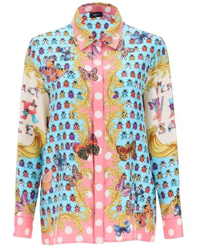 Versace Shirts for Women, Online Sale up to 70% off