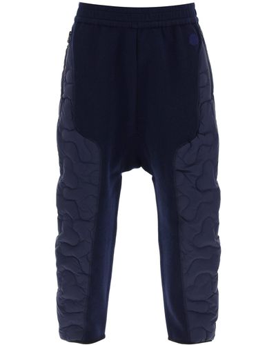 MONCLER X SALEHE BEMBURY Padded Quilted Pants - Blue