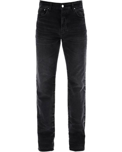 Amiri Jeans Loose A Taglio Dritto - Nero