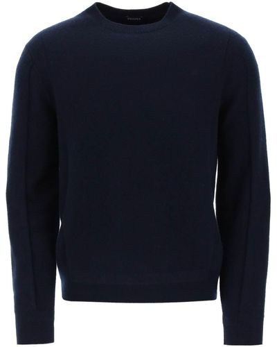 Zegna Wool Cashmere Sweater - Blue