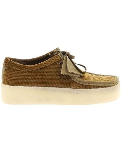 Clarks Originals Wallabee Cup Lace-up Shoes - Brown