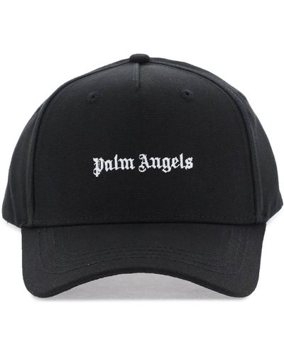Palm Angels Classic Logo Cap - Black