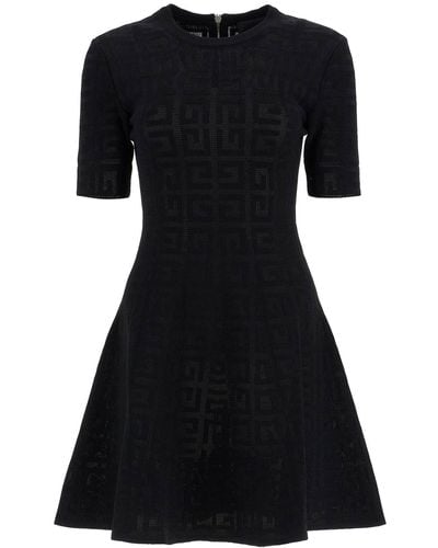 Givenchy 4G Knit Mini Dress - Black
