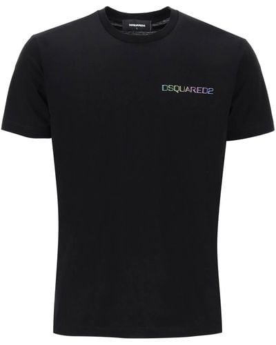 DSquared² Printed Cool Fit T-Shirt - Black