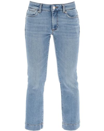Sportmax Umbria Cropped Jeans - Blue