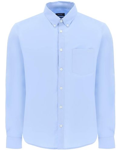 A.P.C. Edouard Shirt - Blue