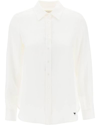 Weekend by Maxmara Werner Linen Shirt - White