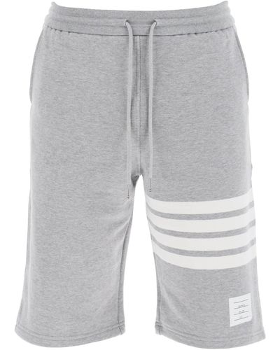 Thom Browne 4-Bar Sweat Shorts - Grey