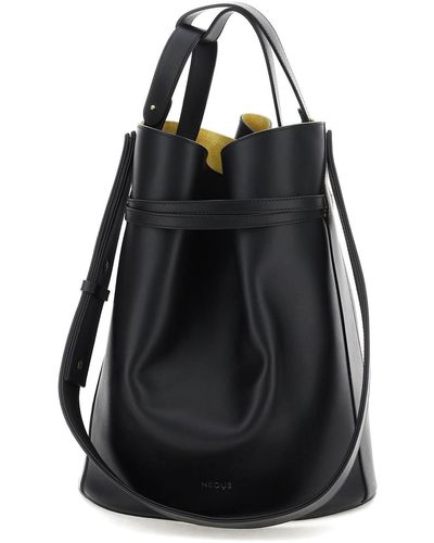 Neous Sigma Bucket Bag - Black
