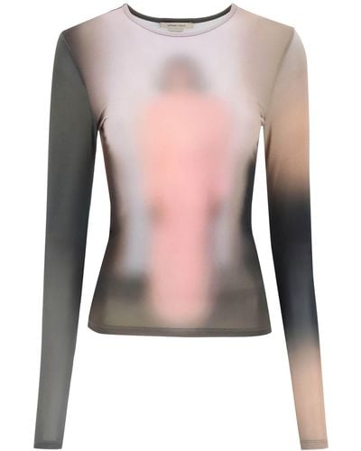 Paloma Wool 'morchis' Fitted Top - Pink