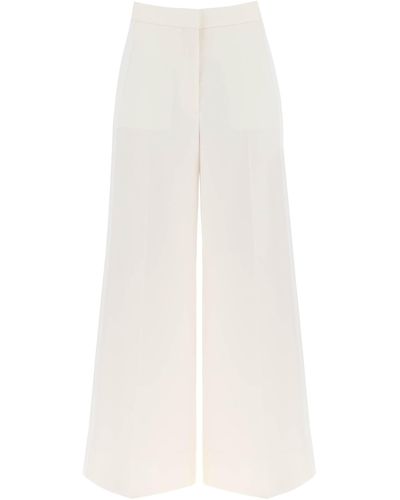 Stella McCartney Tailored Wool Trousers - White