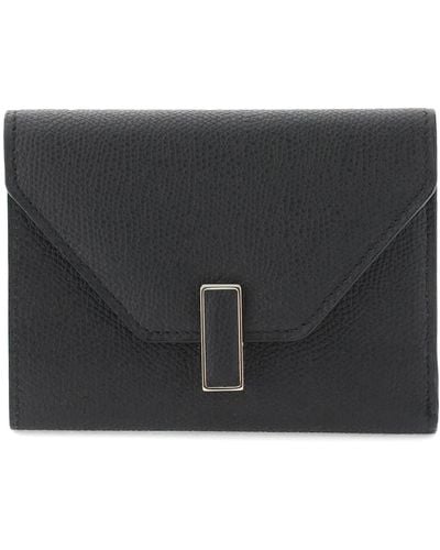 Valextra Bi-fold Wallet - Black