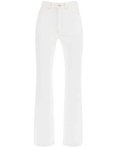 Acne Studios Jeans di bootcut di da - Bianco