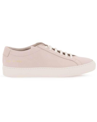 Common Projects Original Achilles Leather Trainers - Pink
