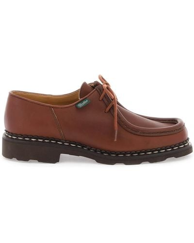 Paraboot "Leather Michael Derby Shoe - Brown