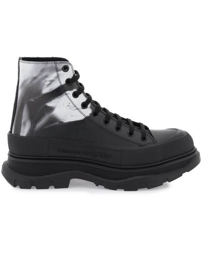Alexander McQueen Boots Shoes - Black