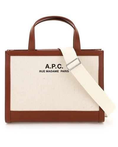 A.P.C. Camille Small Shopping Bag - Multicolour