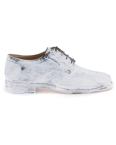 Maison Margiela Bianchetto Tabi Lace Ups - White