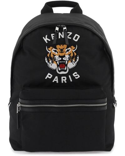 KENZO Varsity Backpack - Black