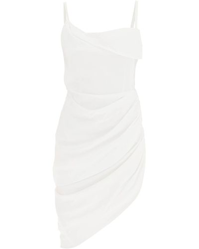 Jacquemus Mini abito 'la robe saudade' - Bianco