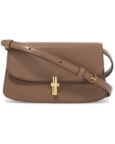 The Row Mini Crossbody Bag With East/West - Brown