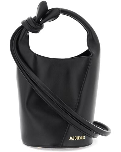 Jacquemus "Le Petit Tourni Bucket Bag - Black