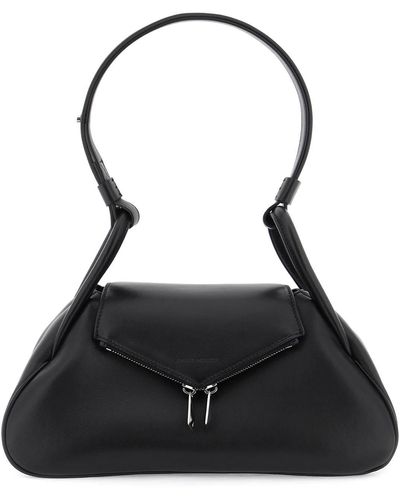 AMINA MUADDI Gemini Shoulder Bag - Black