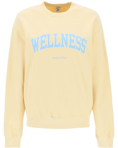 Pastel yellow deals crew neck sweatshirt