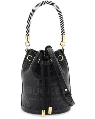 Marc Jacobs 'the Leather Mini Bucket Bag' - Black