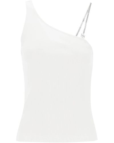Givenchy Top Con Catena 4G - Bianco