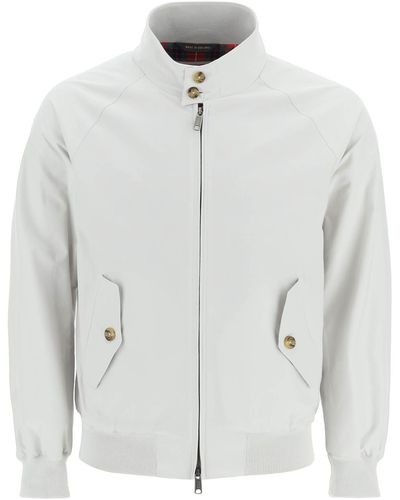 Baracuta G9 Harrington Jacket - White