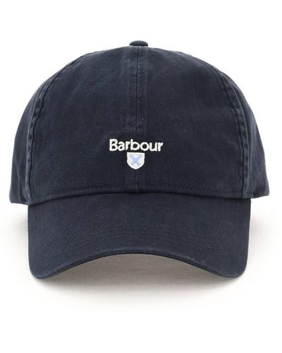 Barbour Cappello Baseball Cascade - Blu