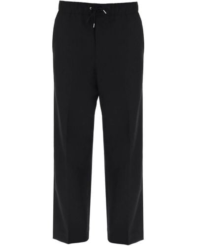 OAMC Trousers With Elasticated Waistband - Black