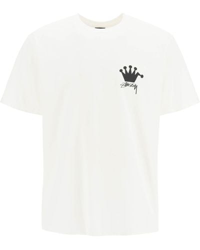 Stussy Lb Crown T-shirt - White